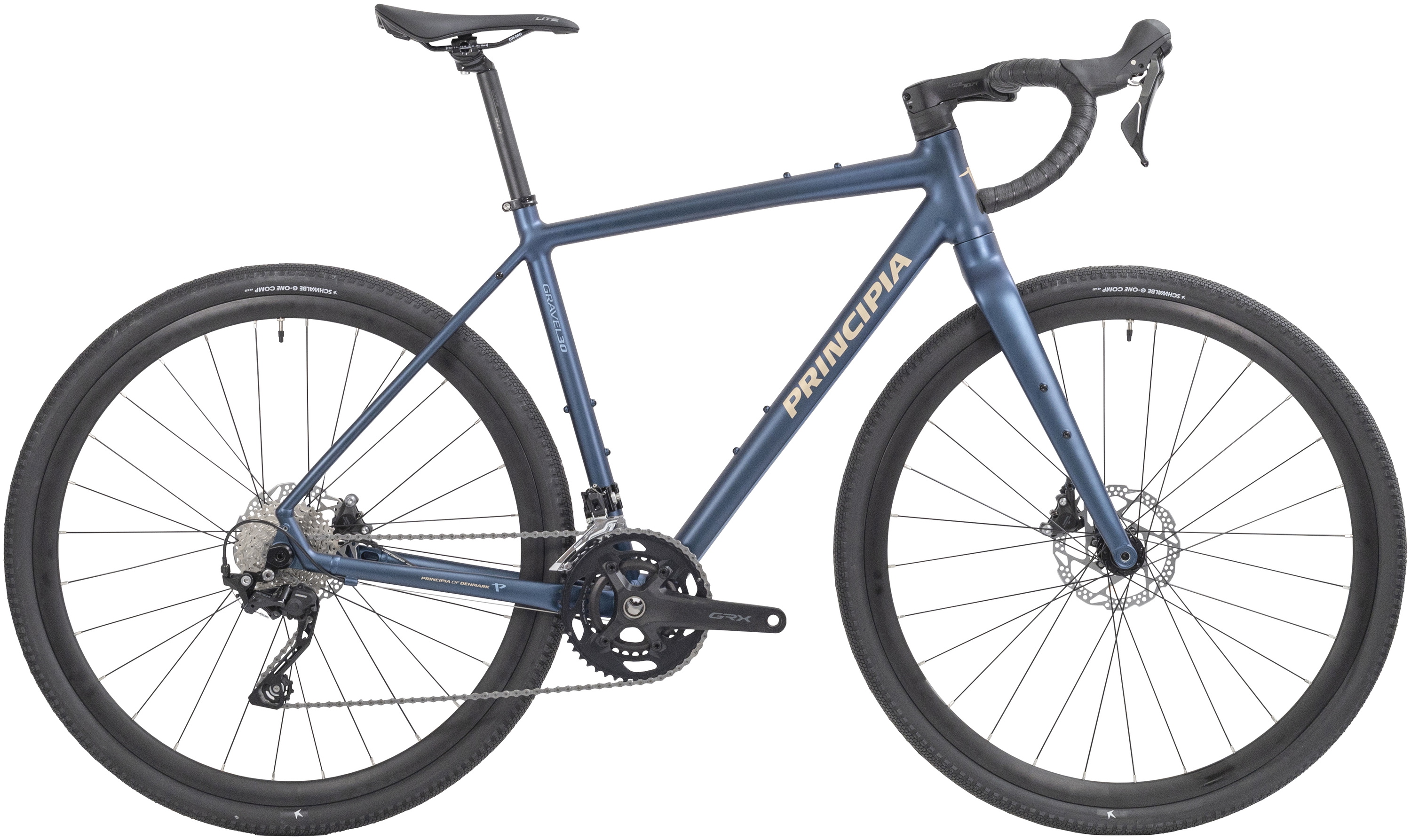 Principia Gravel 30 2x10g 2026 - Mat Mørk Blå Cykeltilbud