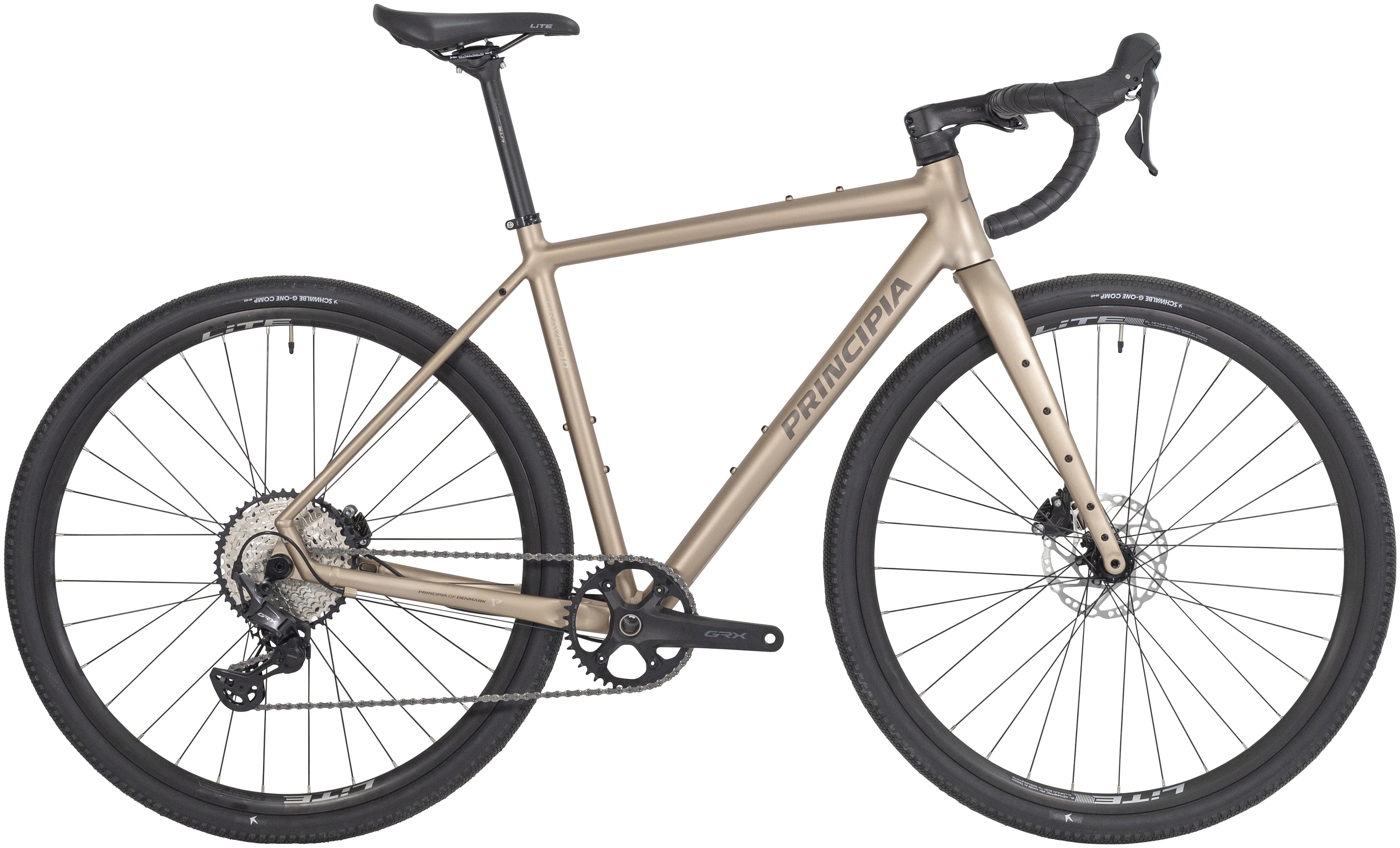 Principia Gravel 40 1x12g 2026 - Mat Bronze Cykeltilbud
