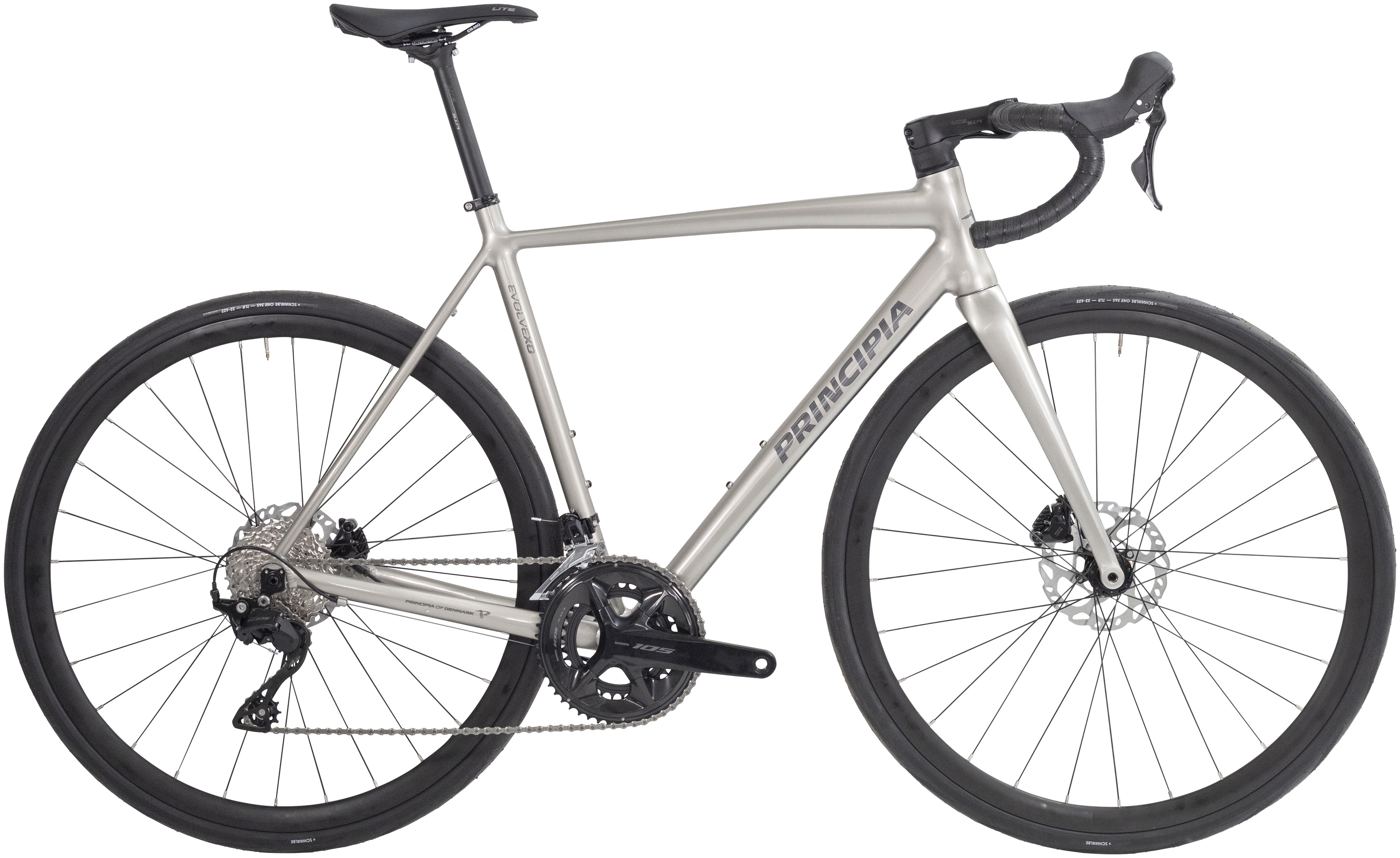 Principia Evolve XO 2x12g 2026 - Hurtig Racercykel i Grå