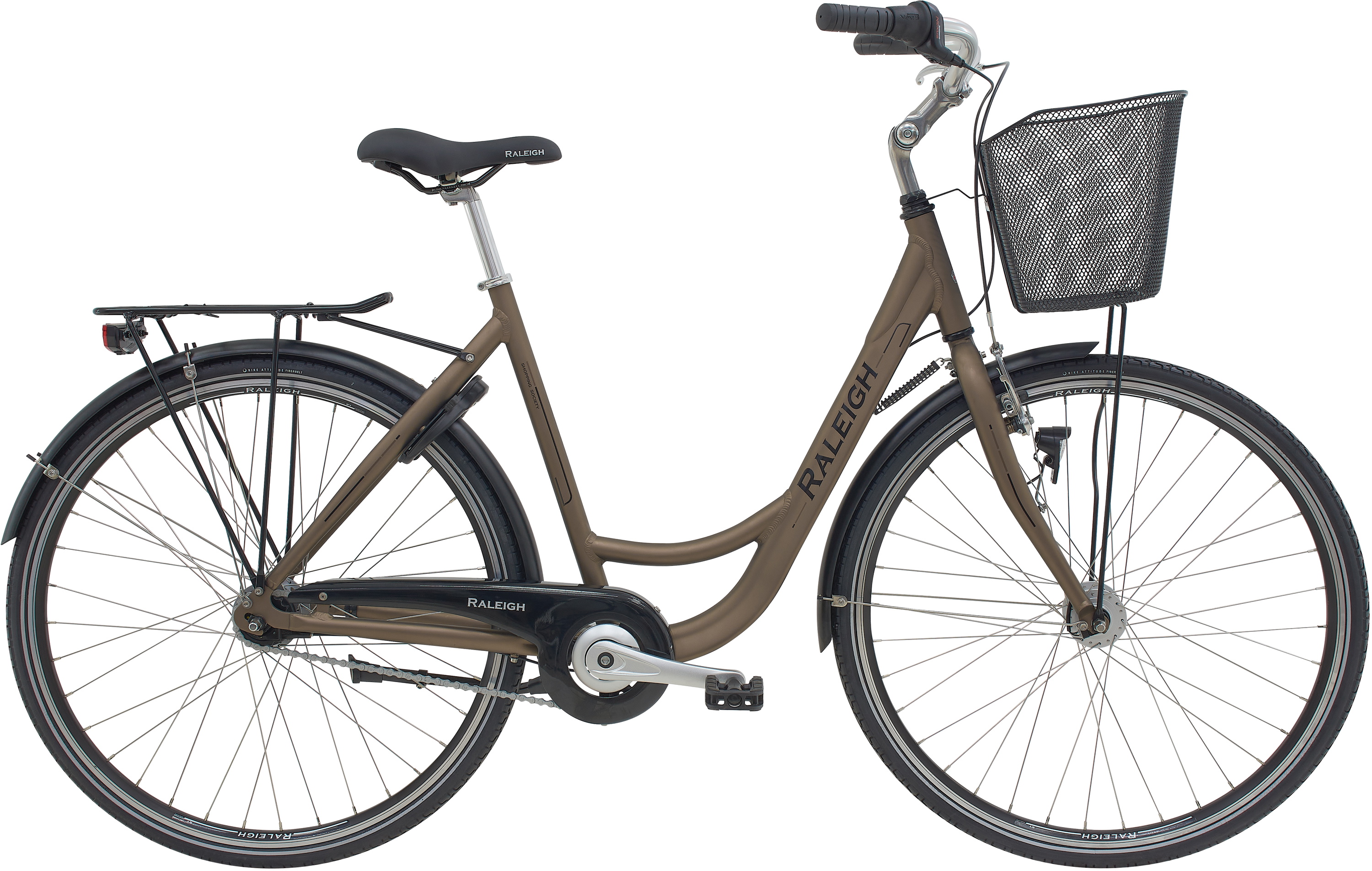 Raleigh Shoppingcykel til Dame 7g 2026 - Mat Brun