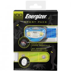 Energizer 100 Lumen Pandelampe med LED Armbånd