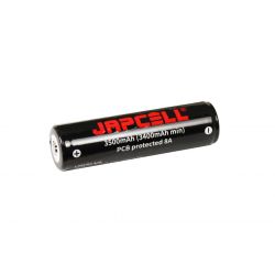 Japcell 18650 Batteri 3500 mAh med knap-top - Tilbud!