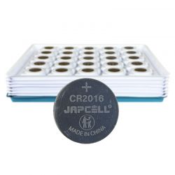 Japcell CR2016 Batteri - Industripakke med 200 Stk.
