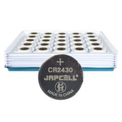 Japcell CR2430 Batteri - Industrial Pack med 100 Stk.