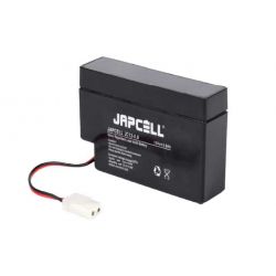 Japcell Jc12 12V 0,8Ah Batteri med APM Connector - Tilbud!