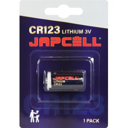 Japcell Lithium CR123 Batteri - 1 Stk. på Tilbud