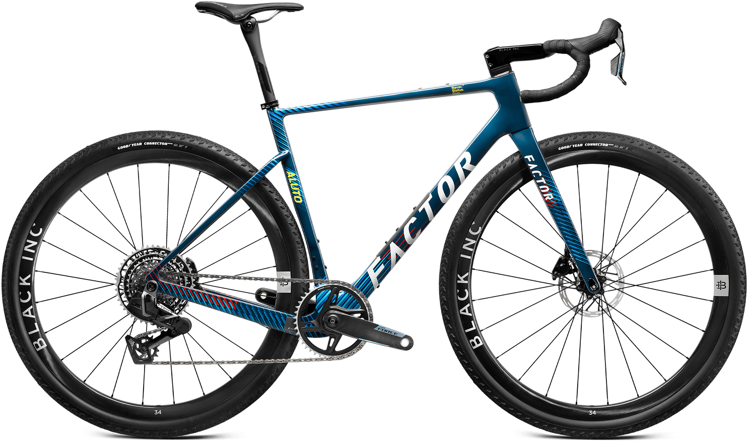 Aluto Gravel Sram Force Xplr 2026   Raptor Blue fra Factor