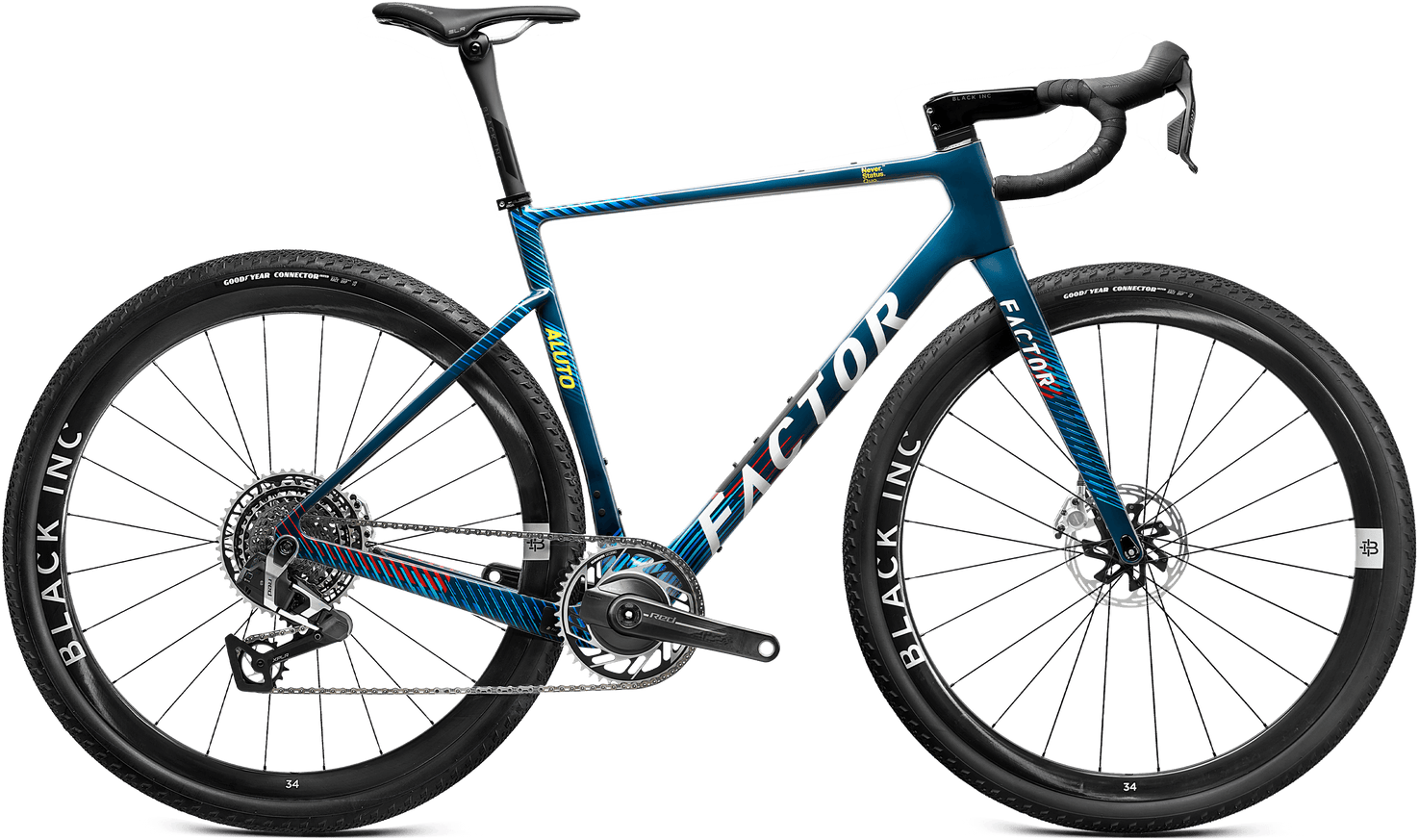 Factor Aluto Gravelcykel Sram Red Xplr 2026 - Raptor Blue