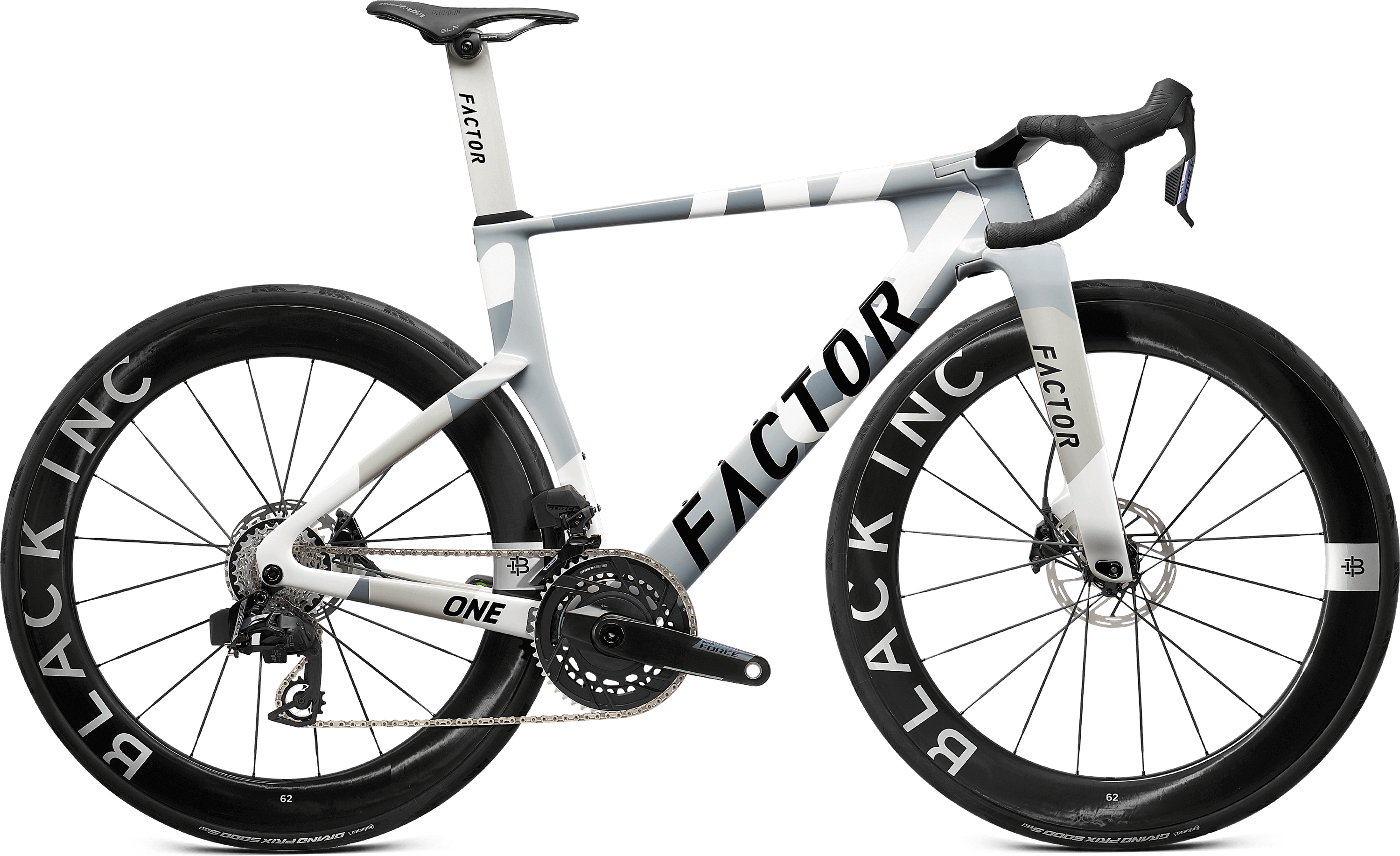 Factor One Sram Force 2026 Nimbus Grey - Aero Racercykel