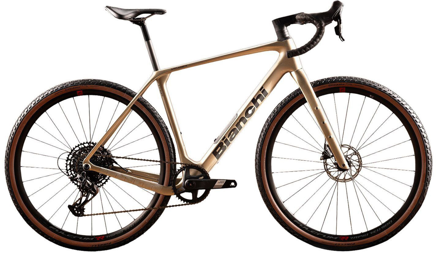 Bianchi Arcadex Comp GRX 610 - Gravelcykel i Metal Sand