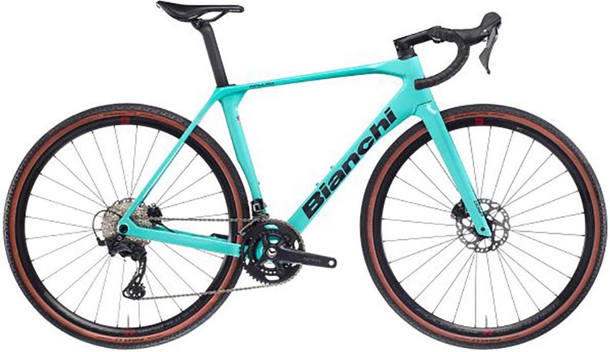 Bianchi Impulso Comp GRX 610 Lite 2026 - Gravelcykel i Celeste