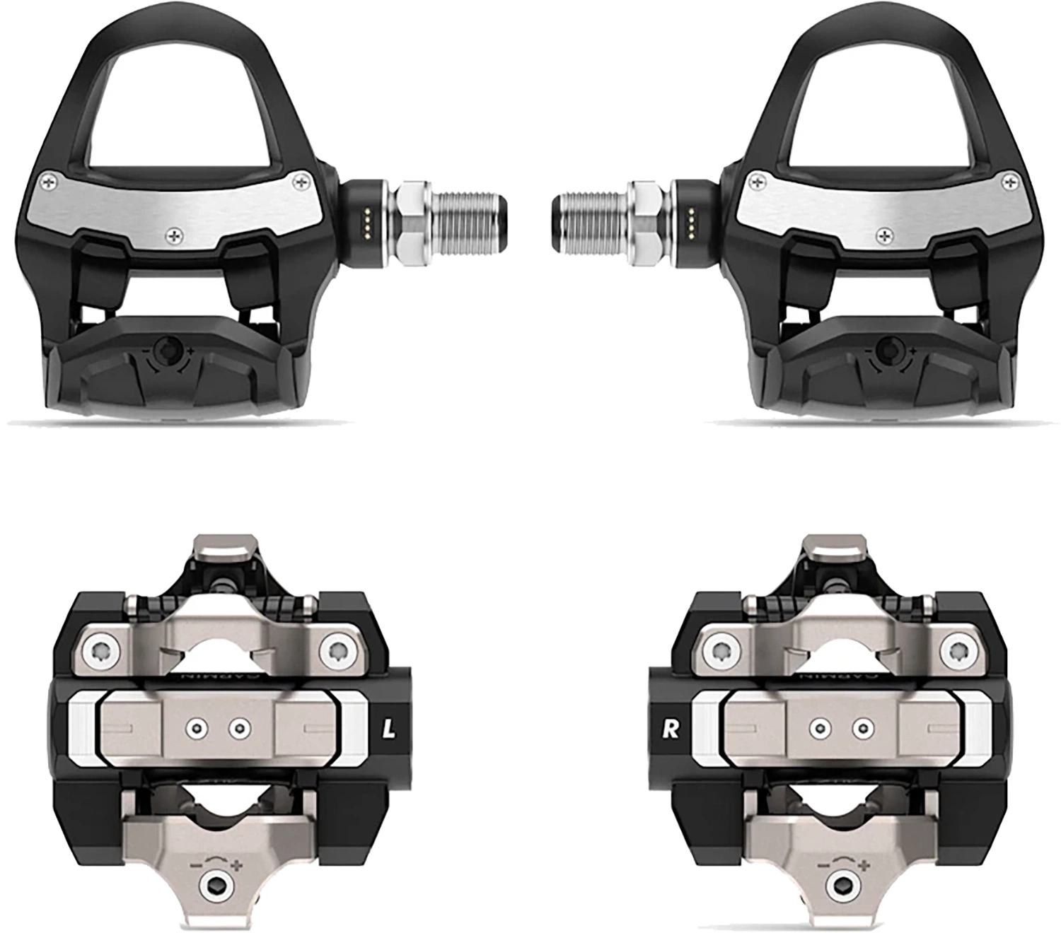 Garmin Rally RK XC210 Wattmåler Pedaler Bundle med Sensorer