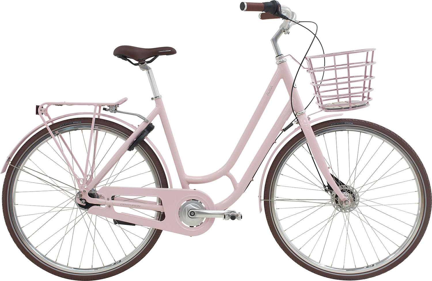 Centurion Aura Damecykel 7g 2026 - Blank Pink Retrostil