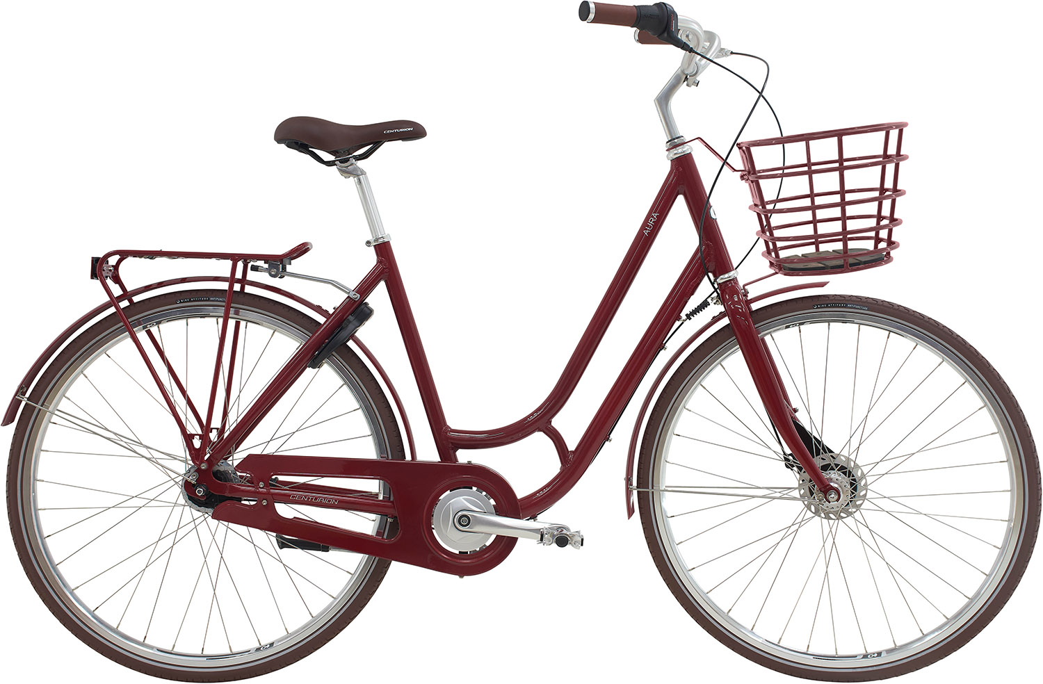 Centurion Aura Dame Citybike 7g 2026 - Blank Bordeaux