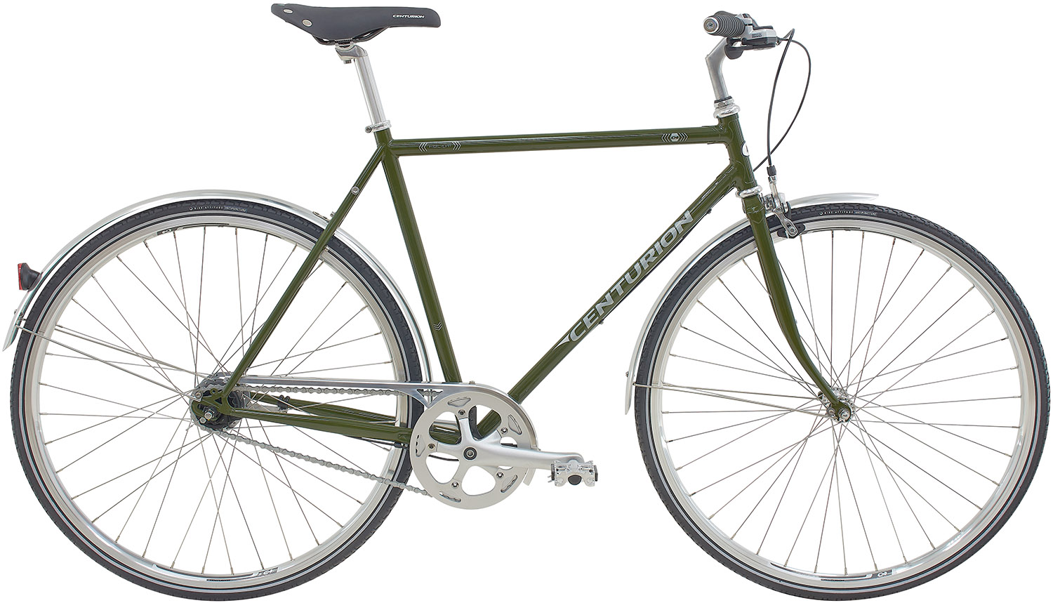Centurion Helium Herre 7g 2026 - Blank Grøn Citybike