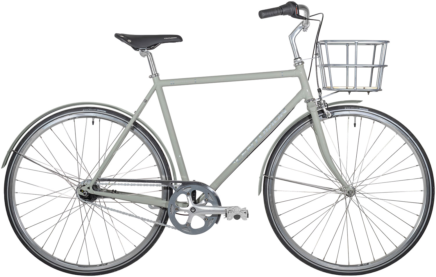 Centurion Hydrogen Herrecykel 7g 2026 - Blank Grå