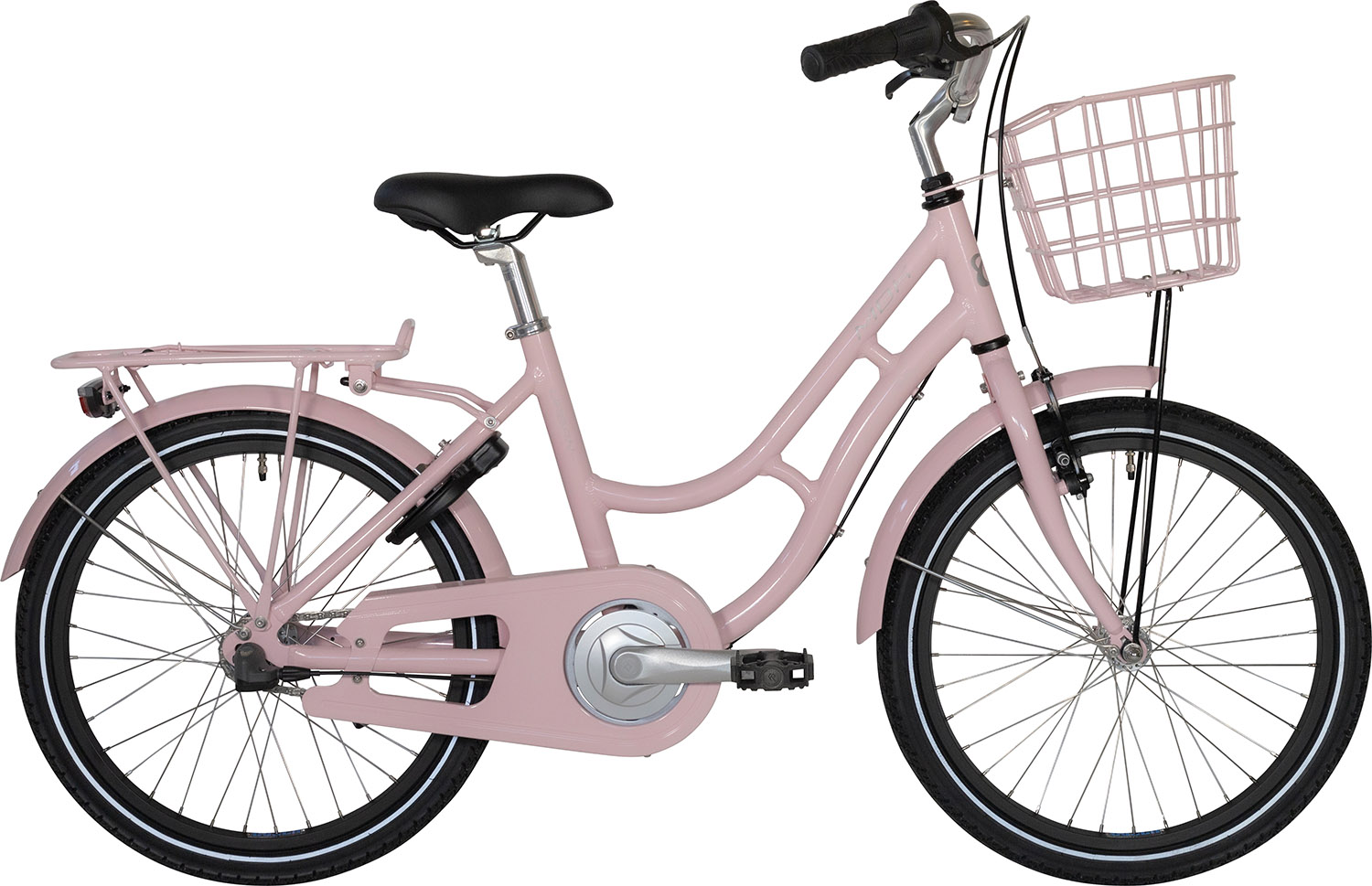 MBK Basic Urban+ Pige 20" Cykel - Blank Pink Specialtilbud