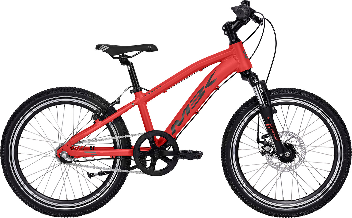 MBK Mud DNA 20" 3g 2026 - Mat Rød Børnemountainbike