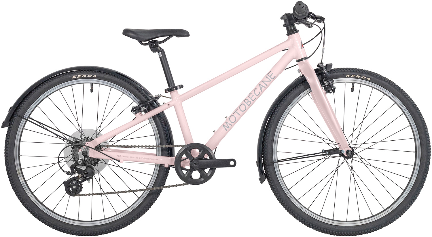 Motobecane ABC Débuts 7g 2026 Børnecykel i Blank Pink