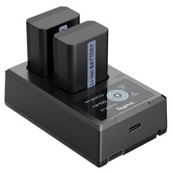 Smallrig 3818 NP-FW50 Batteri & Oplader Kit - Tilbud!
