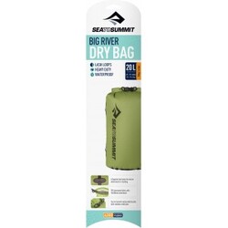 Big River Dry Bag   20 Litre Apple Green   Apple Grøn   Vandtæt Opbevaring     fra Sea To Summit