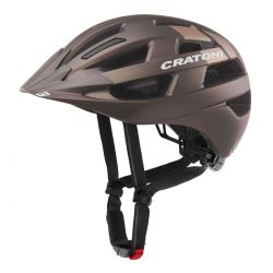 Velo X   Brown Metallic Matt   Str. S M (52 57 Cm)   Cykelhjelm fra Cratoni