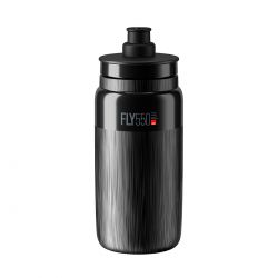 Bottle Fly Tex Black, Grey Logo 550ml   Drikkeflaske fra Elite
