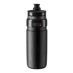Bottle Fly Tex Black, Grey Logo 750ml   Drikkeflaske fra Elite