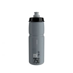 Bottle Jet Grey Black Logo 750ml   Drikkeflaske fra Elite