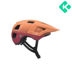 Hjelm Finch Kineticore Matte Sedona Red Uni   Cykelhjelm fra Lazer