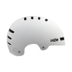 Hjelm One+ Mat Hvid S 52 56cm   Cykelhjelm fra Lazer