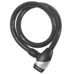 Oxford Kabellås Hoop 15 Sort 0.8m X 15mm   Cykellås fra Oxc