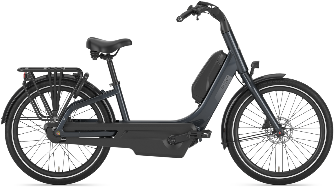 Easyflow C8 Dame 2026   Anthracite Grey Blank fra Gazelle
