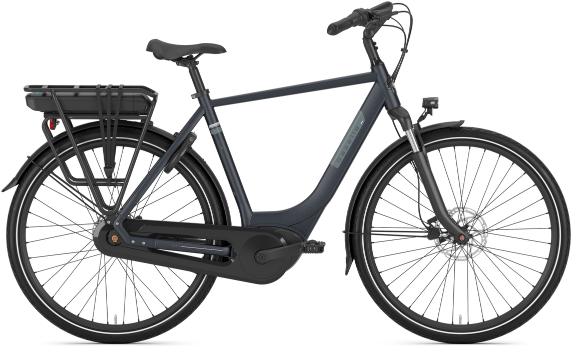 Paris C7 Herre 2026   Graphite Blue Mat fra Gazelle