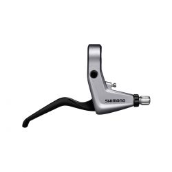 Bremsegreb Bl T4010 Højre, Sølv, 3 Finger, Alivio   Cykel Bremsegreb fra Shimano