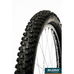 Studded Tyre Fat Freddie W348 27.5 X 3.0   Cykeldæk fra Suomi Tyres