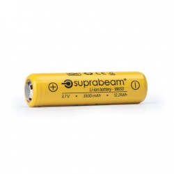 Li Ion Cell 18650 3300 Mah 12.21 Wh 3.7 V Til Q5xr   Batteri fra Suprabeam