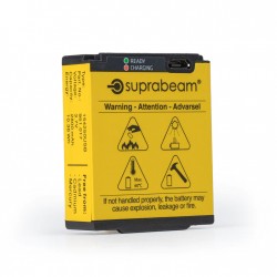 Li Polymer Celle 154250 2800 Mah 10.36 Wh 3.7 V Usb Til V3pro Rechargeable, V4pro Serie   Batteri fra Suprabeam