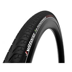 Dæk City E Randonneur Sort 50 622 700x48c Rigid Refl G2   Cykeldæk fra Vittoria