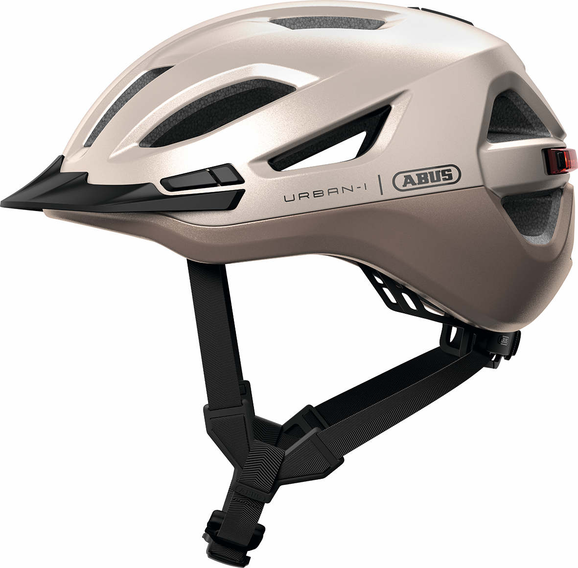 Urban I 4.0 Ace Champagne Gold   Cykelhjelm   Small (51 55 Cm) fra Abus