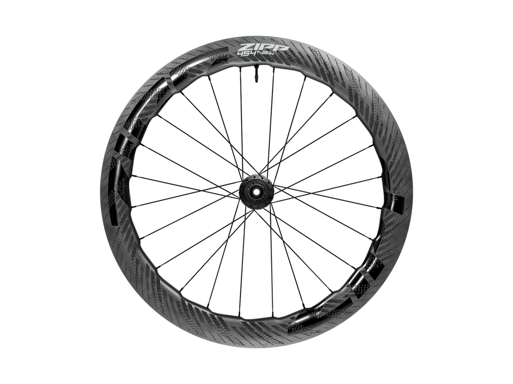 454 Nsw 700c Forhjul   12x100mm E Thru   Disc Centerlock fra Zipp