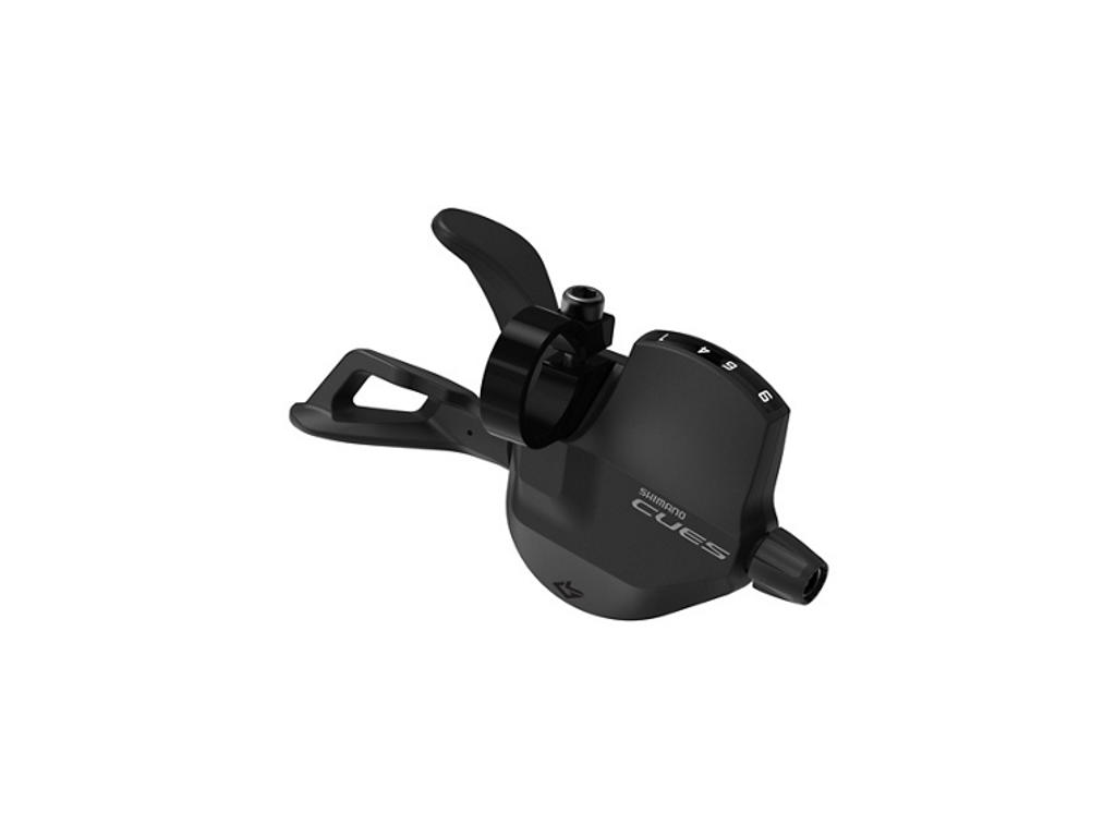 Cues   Skiftegreb Højre   Rapidfire Plus   9 Speed   Sl U40109r   Sort fra Shimano