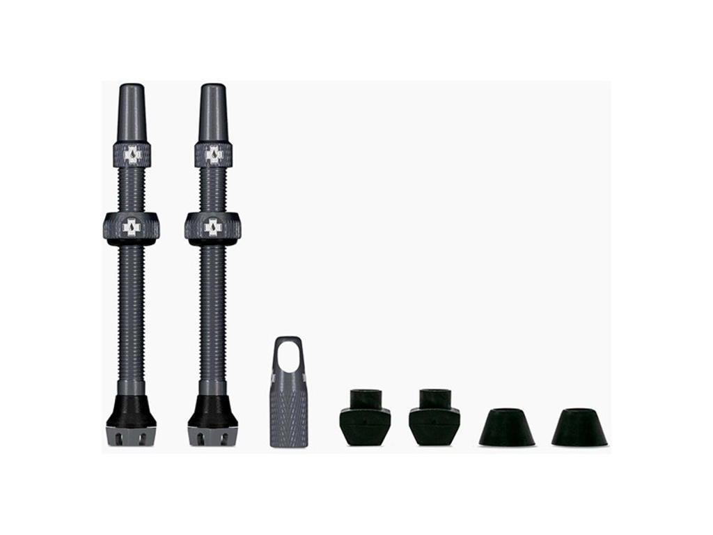 Muc Off   Tubeless Ventiler   44mm Lange   Grå   2 Stk. fra Muc-off