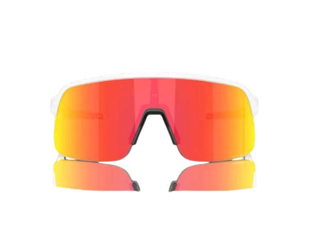 Sutro Lite S   Cykelbriller   Prizm Ruby   Matte White fra Oakley