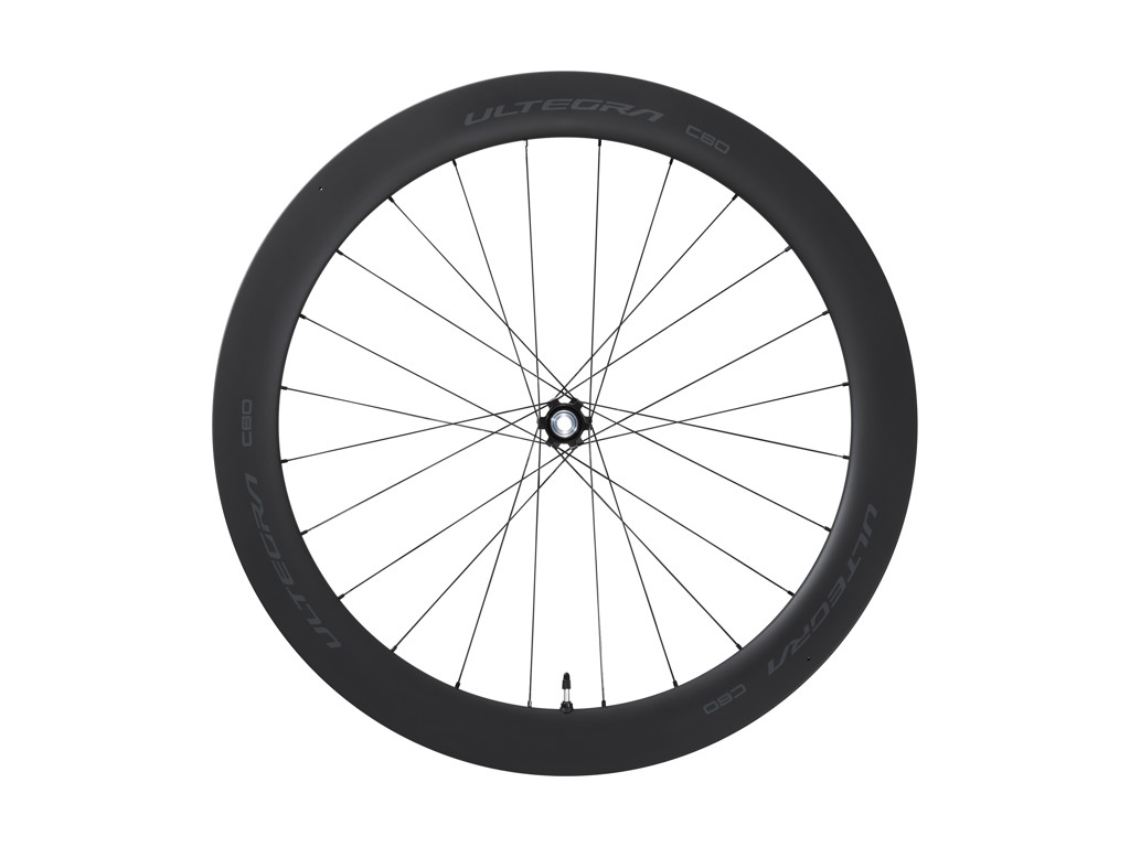 Ultegra C60   Forhjul Carbon 700c   Tubeless   Disc   E Thru fra Shimano