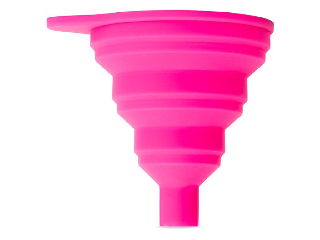 Muc Off Silikone Tragt   Foldbar   Pink   Large fra Muc-off