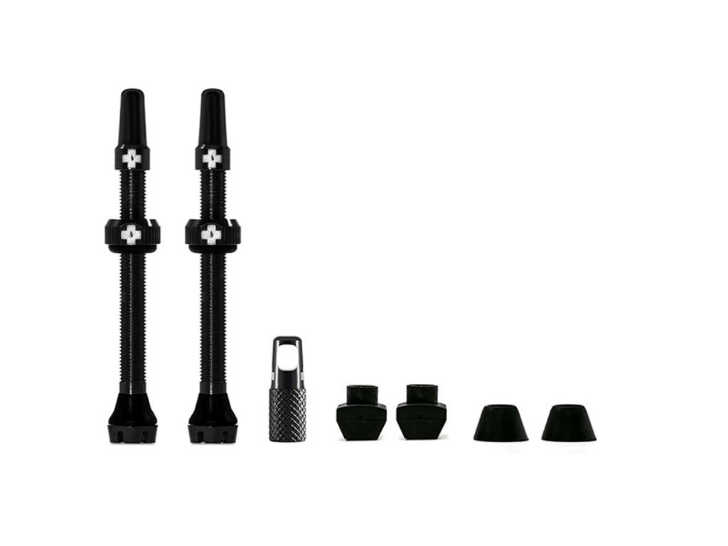 Muc Off   Tubeless Ventiler   60mm Lange   Sort   2 Stk. fra Muc-off