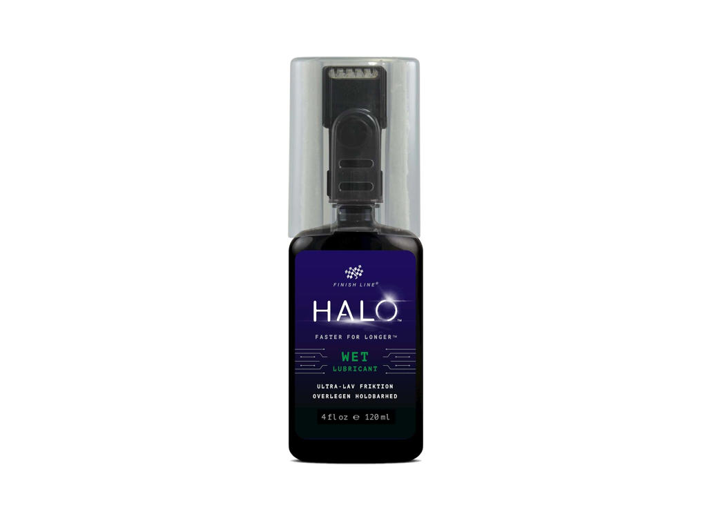 Halo Wet Olie Med Smart Luber   120 Ml fra Finish Line