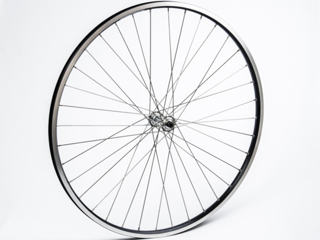 Connect Citybike Forhjul   700c     Zac19 Fælg    Qr Nav   Sort Sølv fra Ryde