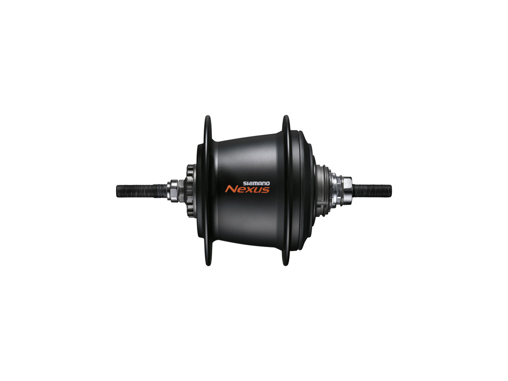 Nexus   Bagnav Med 7 Gear Og Friløb Og Til Rullebremse   Type Sg C3000 7r   Sort fra Shimano